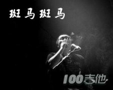 斑馬斑馬吉他譜 C調 簡單版 宋冬野