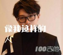 像我這樣的人吉他譜C調毛不易