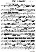 24首小提琴練習曲之5