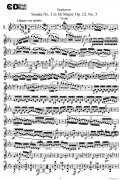 A大調第二小提琴奏鳴曲（Sonata No 2 in A Major Op 1