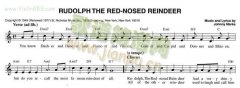 Rudolph the red-nosed reindeer