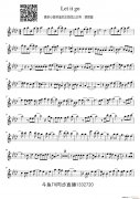 Let It Go (Let It Go )小提琴譜
