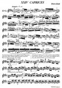 24首小提琴練習曲之9